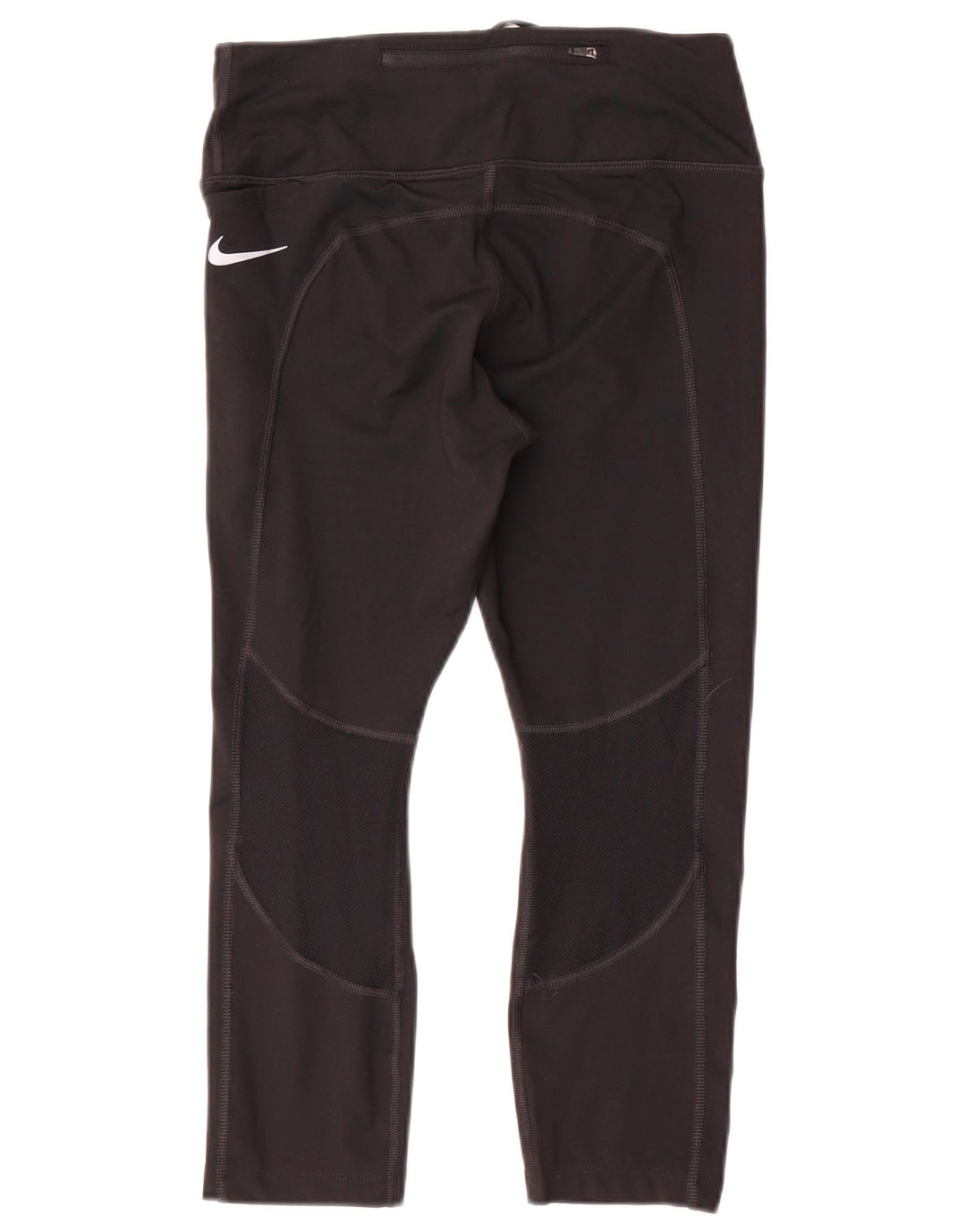Nike - Leggings capri Dri Fit para mujer, talla 40, poliéster negro mediano