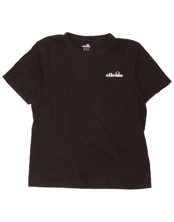 Ellesse Camiseta Hombre Top 2XL Algodón Negro