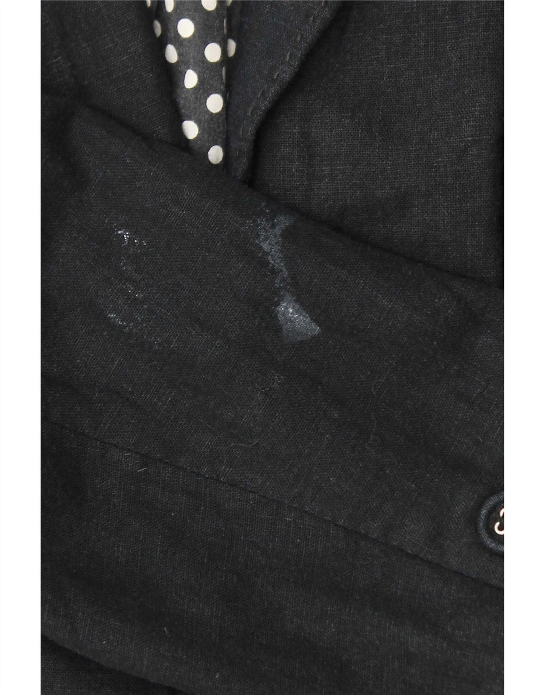 Marks & Spencer Chaqueta Blazer de 3 Botones para Mujer UK 46 Grande Lino Gris