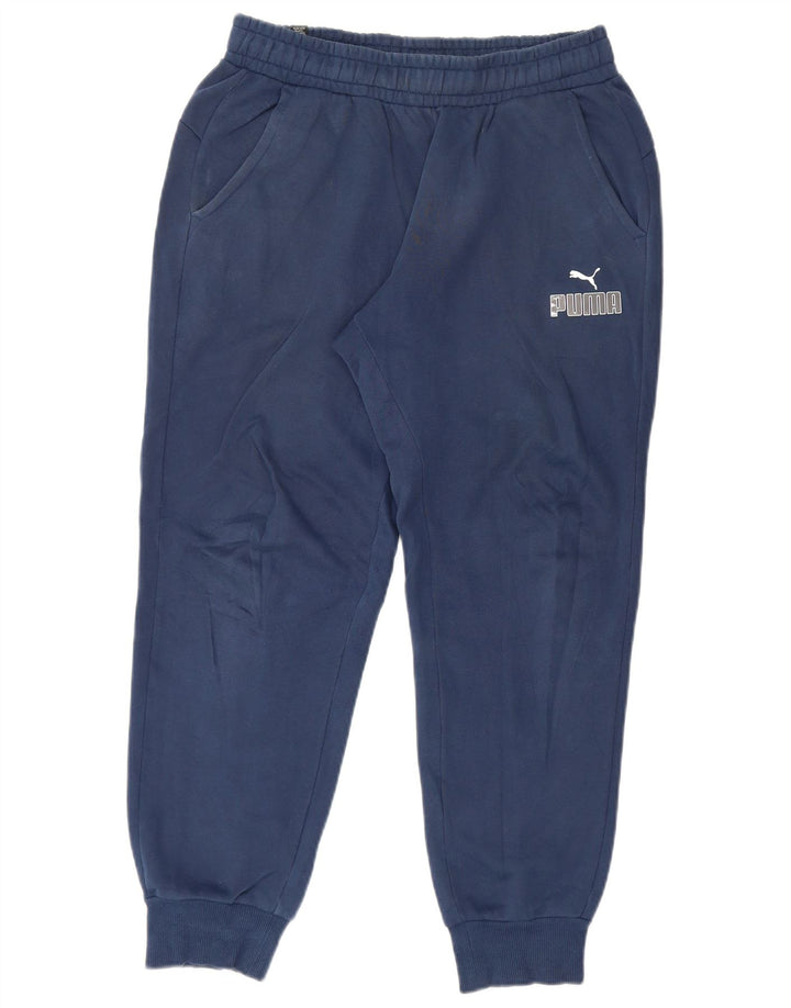 Pantalones De Chándal Con Gráfico Joggers Medium Azul Marino | Puma Hombre