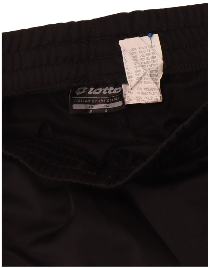 Pantalones De Chándal Lotto Hombre Small Negro Poliéster