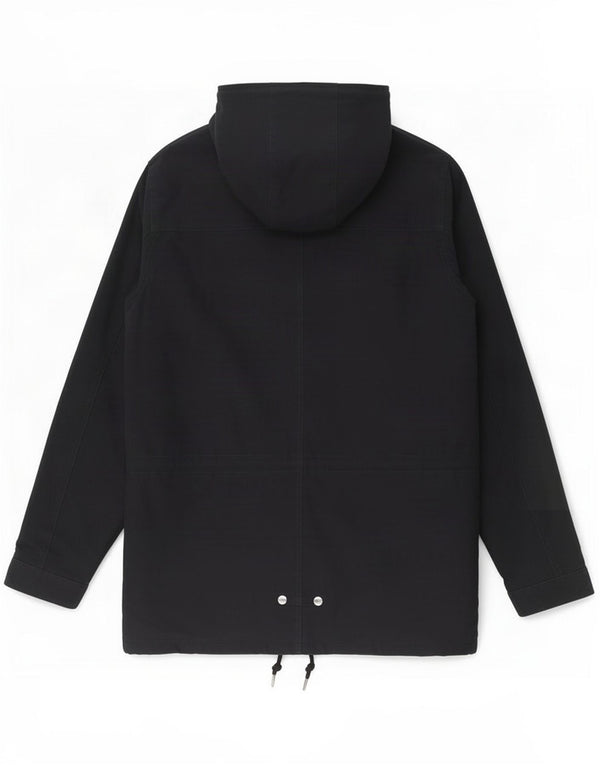 Chaqueta parka con capucha Carhartt para hombre UK 38 Algodón azul marino mediano
