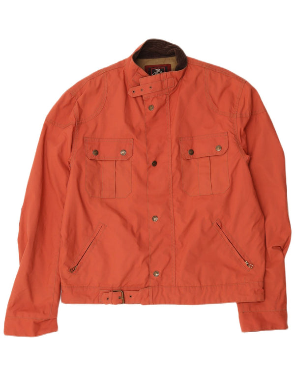 Warren Webber Chaqueta utilitaria para hombre UK 44 2XL Naranja Nylon