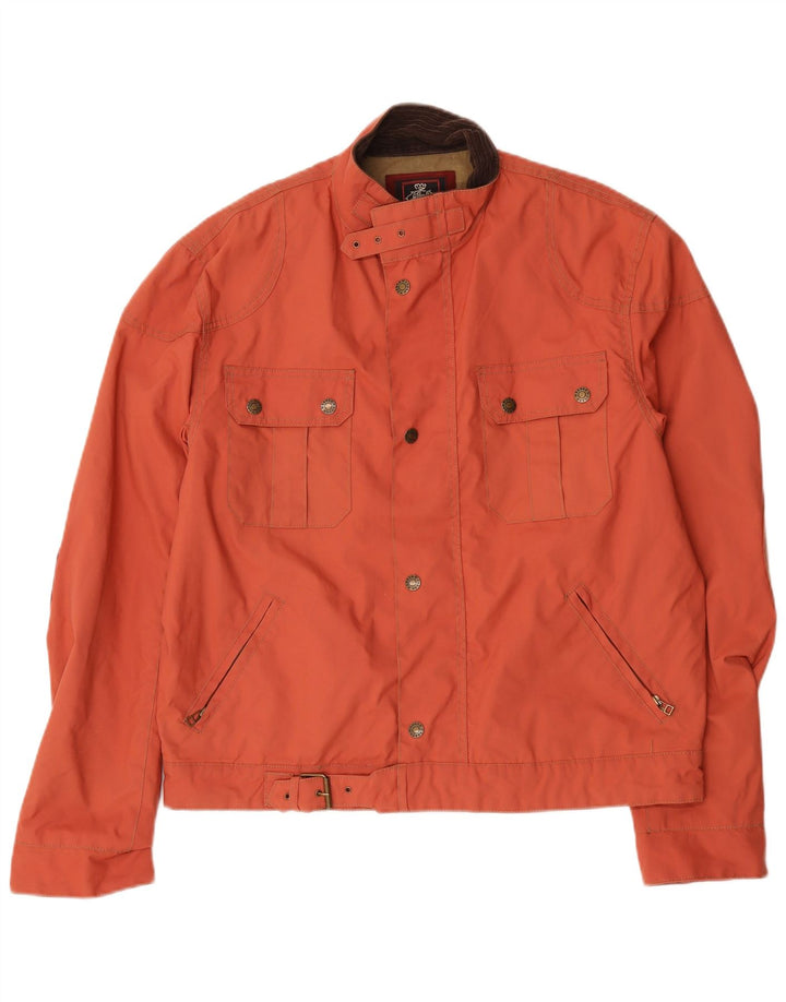 Warren Webber Chaqueta utilitaria para hombre UK 44 2XL Naranja Nylon