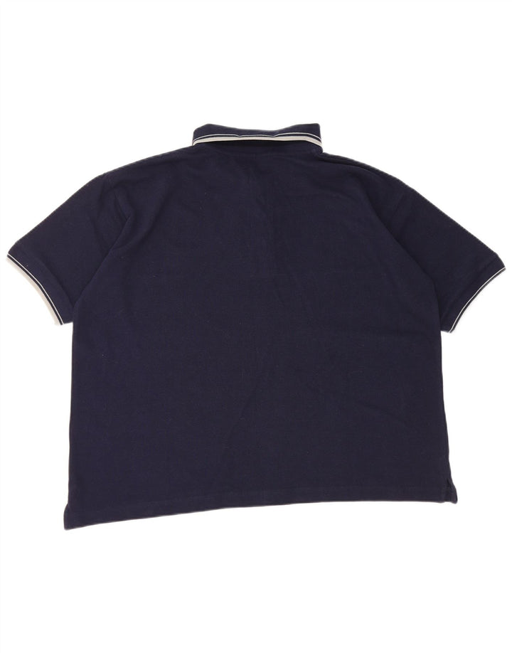 Kappa Polo Hombre Small Azul Marino Algodón