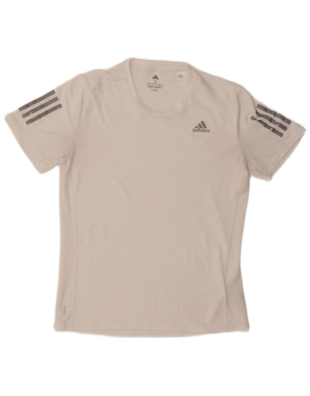 ADIDAS Camiseta Climacool para hombre Top Small Off White Poliéster