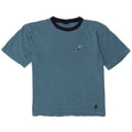 Camiseta Asics Hombre Top Medium Blue Moteado De Algodón