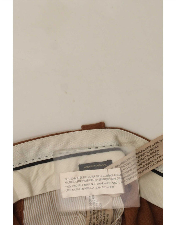 Massimo Dutti Pantalón Chino Regular Mujer EU 40 Medium W30 L31 Marrón