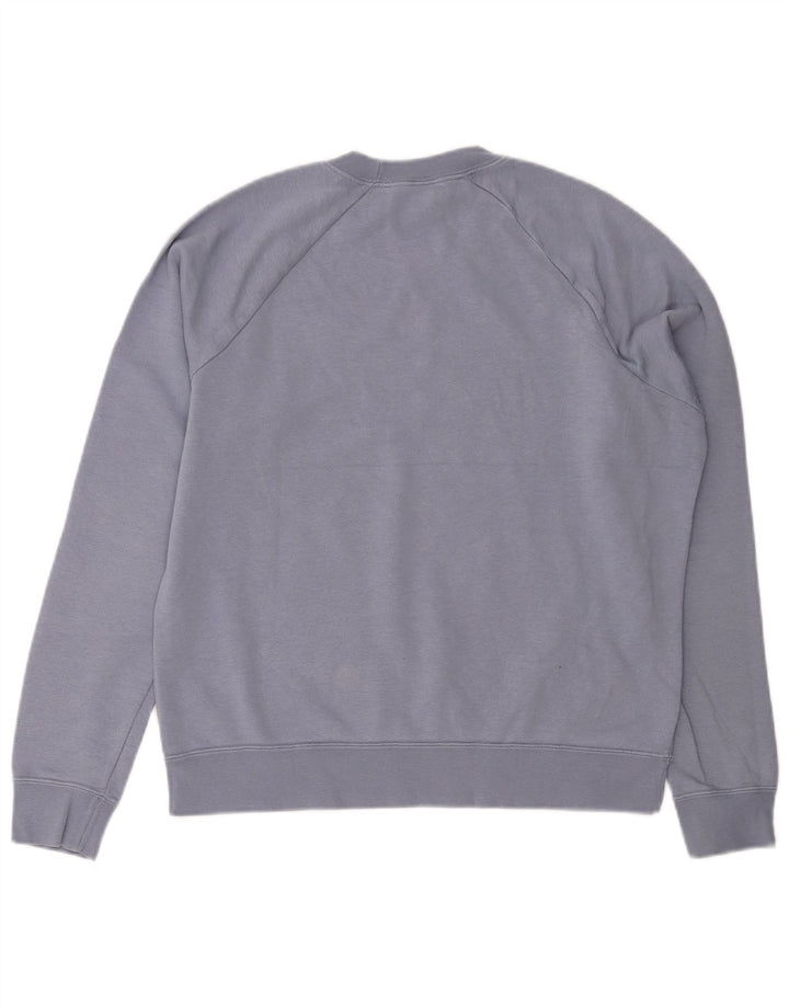 NIKE - Sudadera para mujer (talla 40), color azul medio, algodón