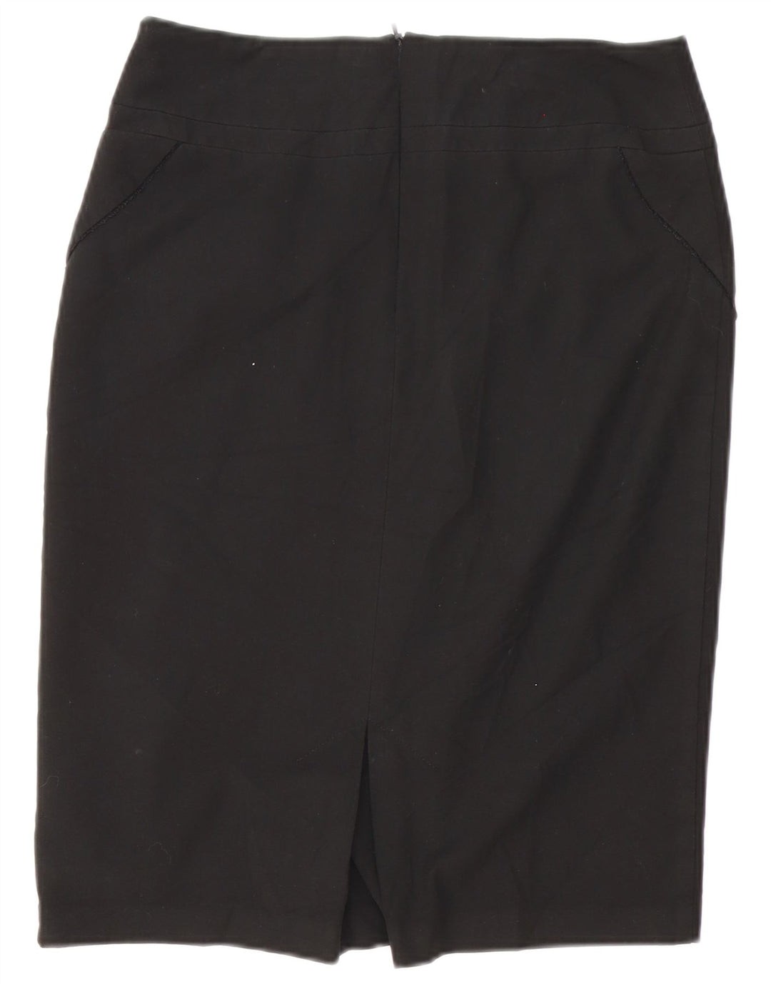 Falda recta para mujer Oasis UK 40 Mediana W32 Poliéster negro