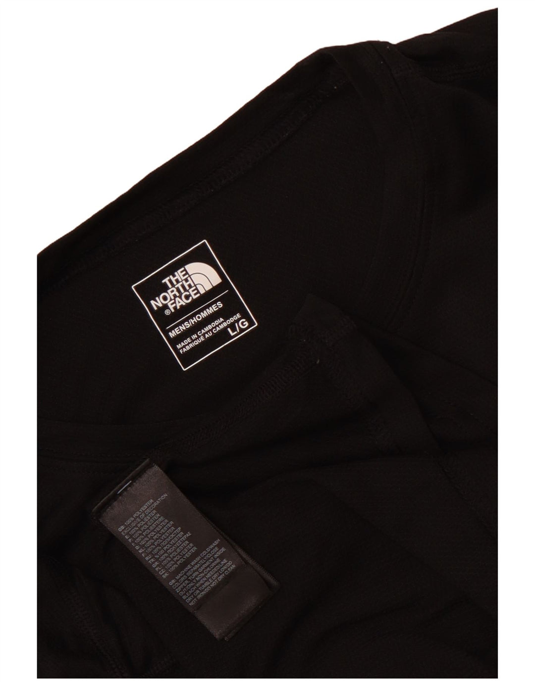 The North Face Camiseta Hombre Top Grande Poliéster Negro