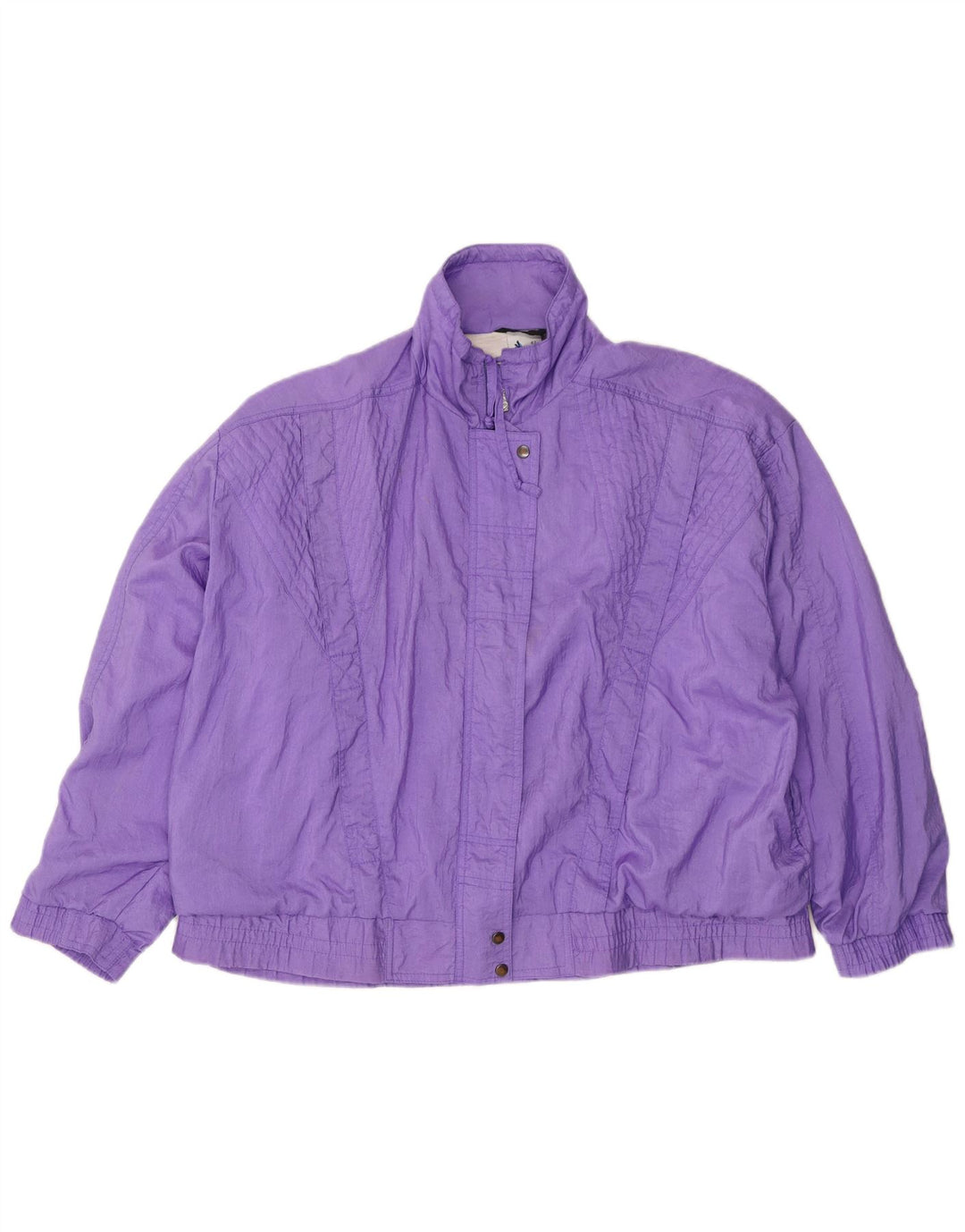 Rodeo Chaqueta impermeable extragrande para mujer EU 42 Large Nylon morado