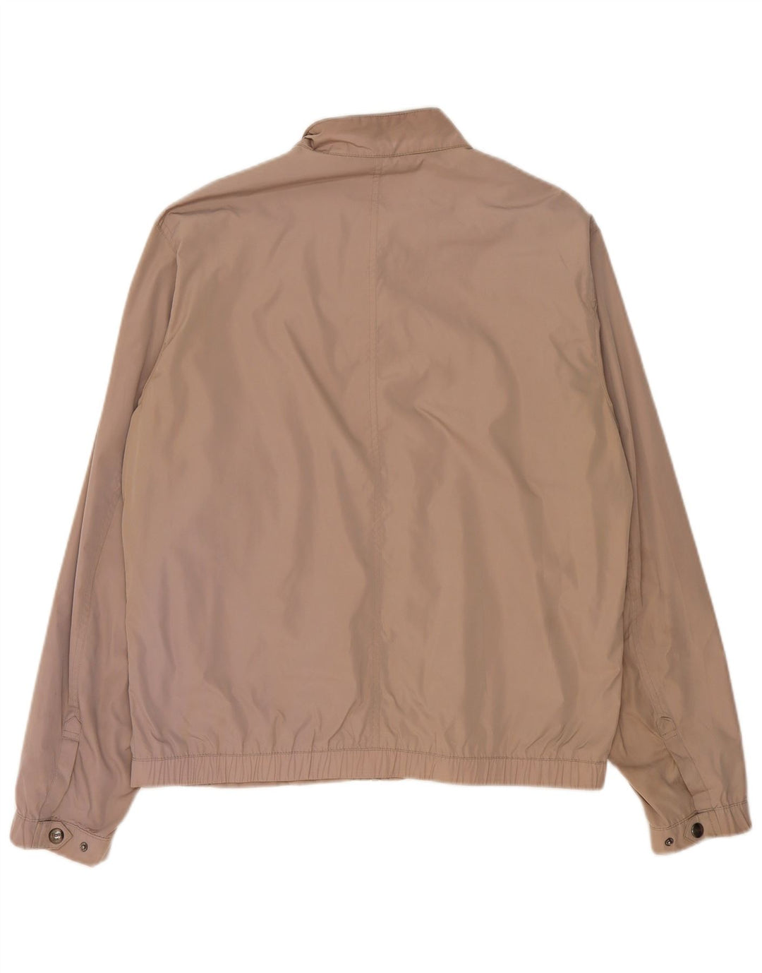 Massimo Dutti Cazadora Bomber Hombre UK 42 XL Nylon Beige