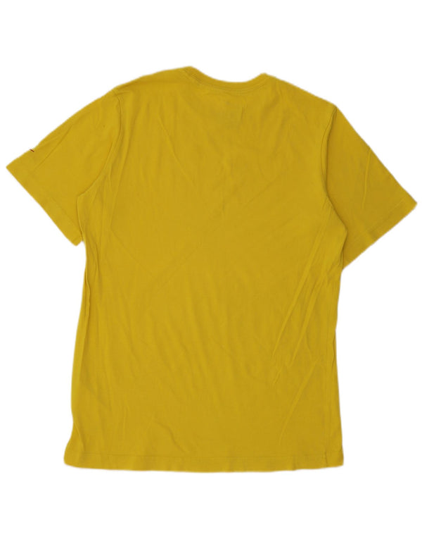 NIKE Camiseta gráfica para niño 13-14 años XL Amarillo Algodón