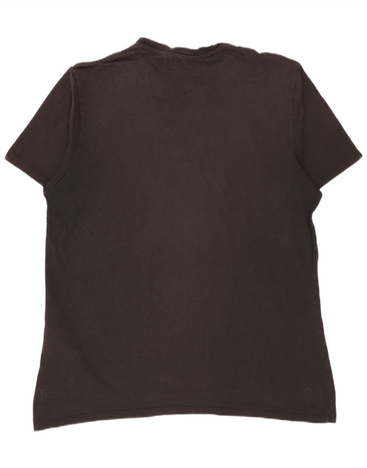 LEVI'S Camiseta gráfica para hombre Top grande de algodón negro