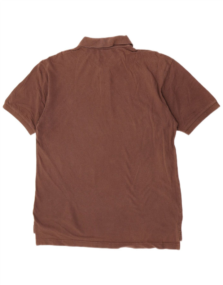 Polo Asics Hombre Marrón Medio