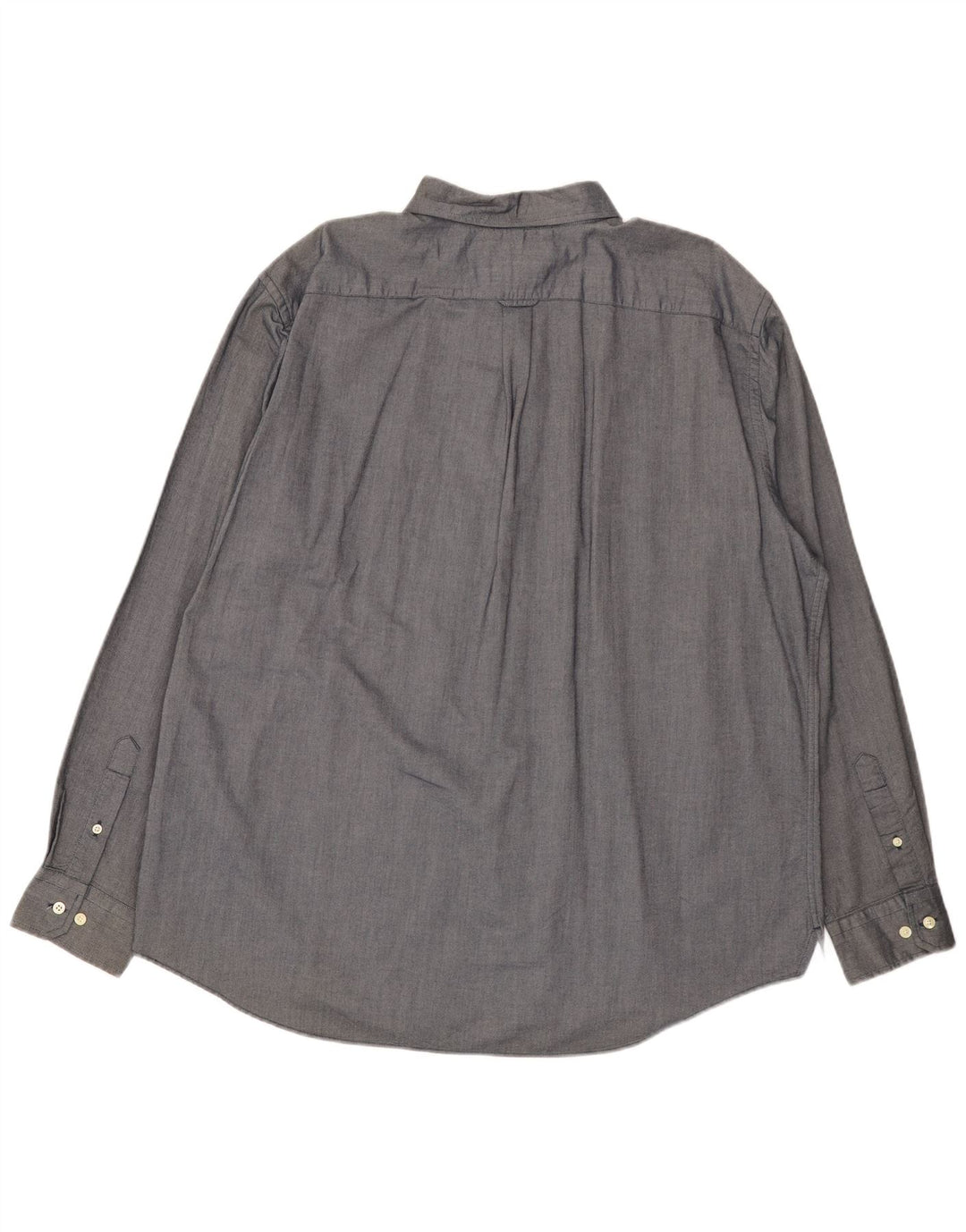 Camisa Nautica Hombre XL Gris Algodón