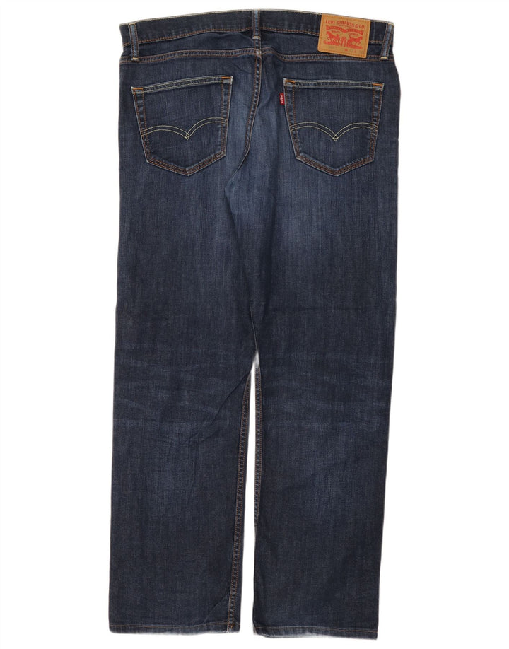 Vaqueros Levi's Mujer 504 Rectos W34 L32 Algodón Azul