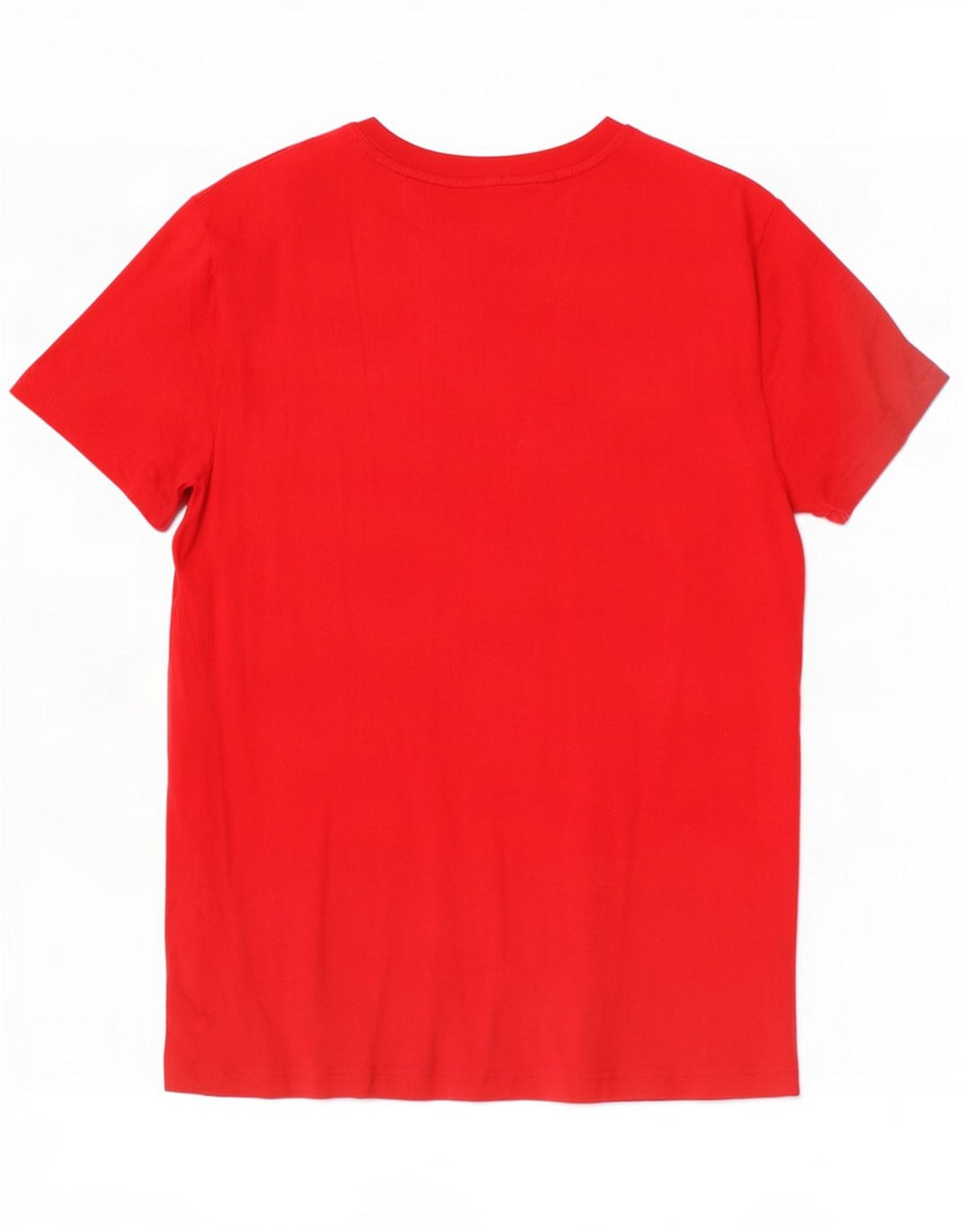 Nautica Camiseta para hombre Top grande de algodón rojo