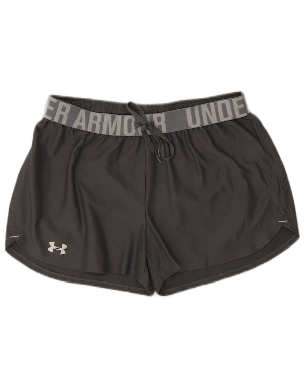 Under Armour Mujer Heat Gear Graphic Bañador Corto UK 40 Gris Medio