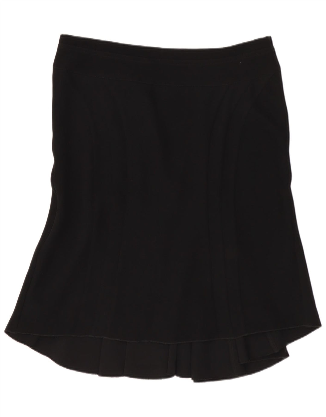 BENETTON Falda trompeta para mujer IT 40 Small W30 Poliéster negro
