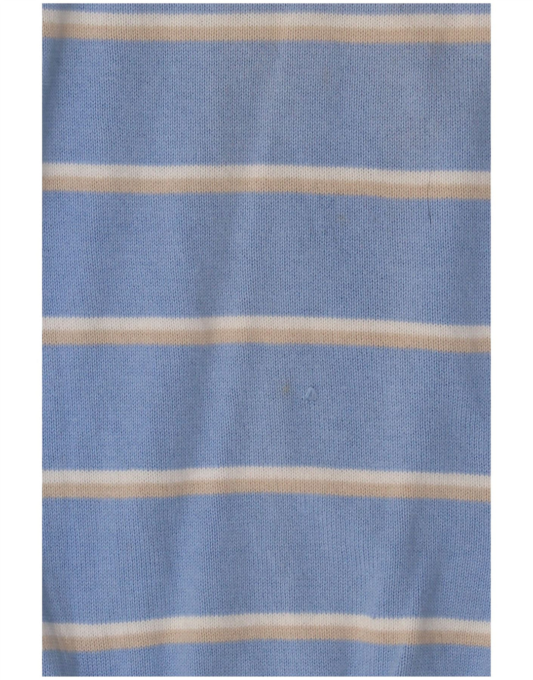 Kappa Hombre Jersey Con Cuello En V De Algodón A Rayas Azul Medio