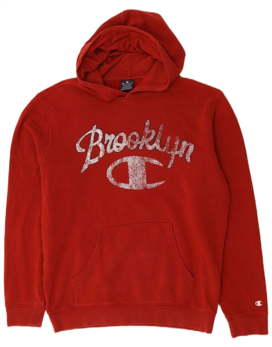 Champion Brooklyn Graphic Sudadera Con Capucha Jersey De Algodón Rojo Medio