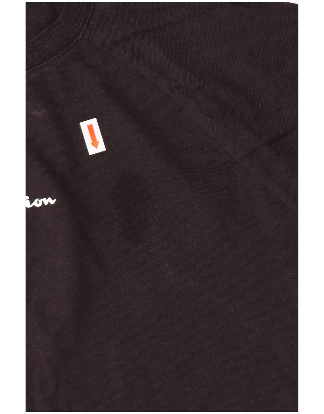 Champion Camiseta Gráfica Mujer Top XL Algodón Negro