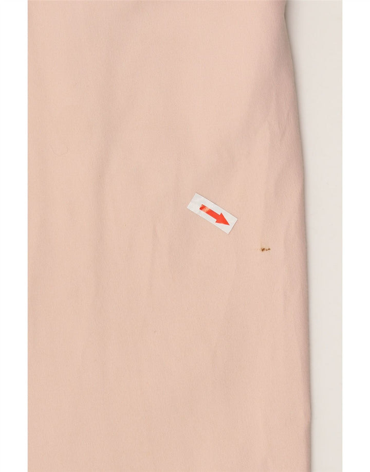 Zara Mujer Pantalón Chino Recto XS W24 L27 Rosa