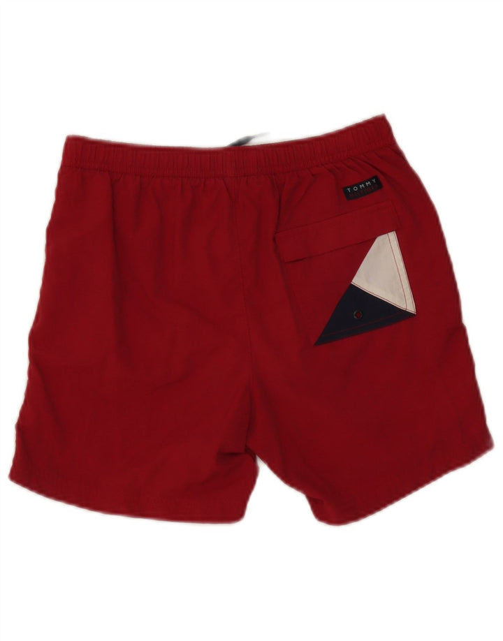 Tommy Hilfiger Bañador para niño 12-13 años Rojo Colorblock Poliéster
