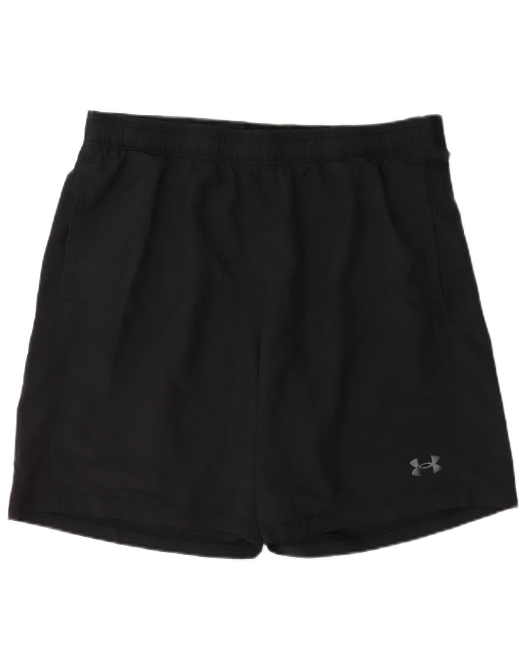 Under Armour Pantalones cortos deportivos regulares para hombre XL Poliéster negro