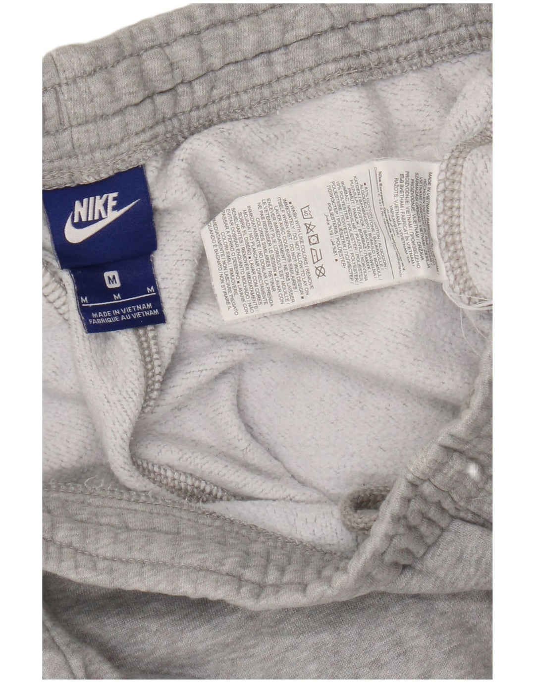 Pantalones De Chándal Nike Hombre Joggers De Algodón Moteado Gris Medio