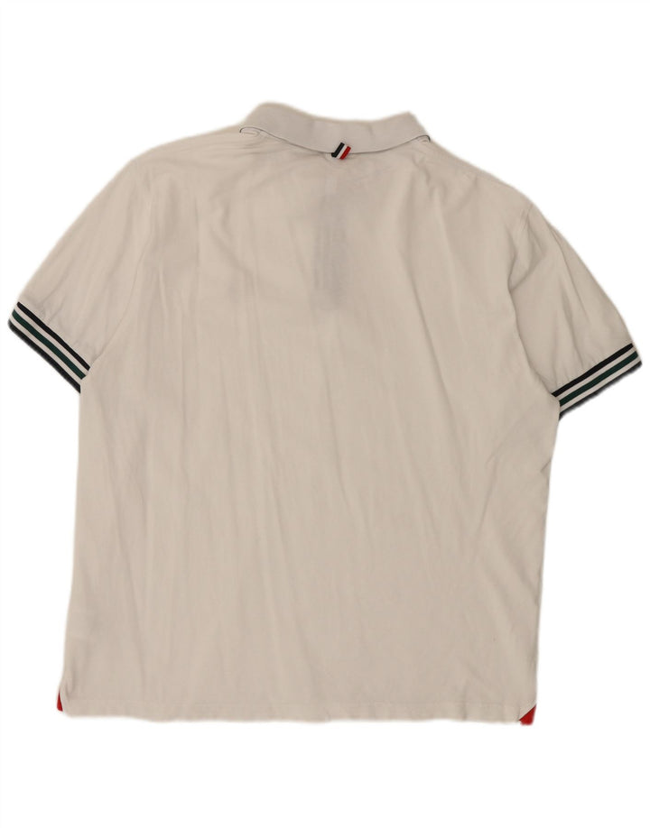 Sun68 Polo para hombre 3XL Algodón blanco