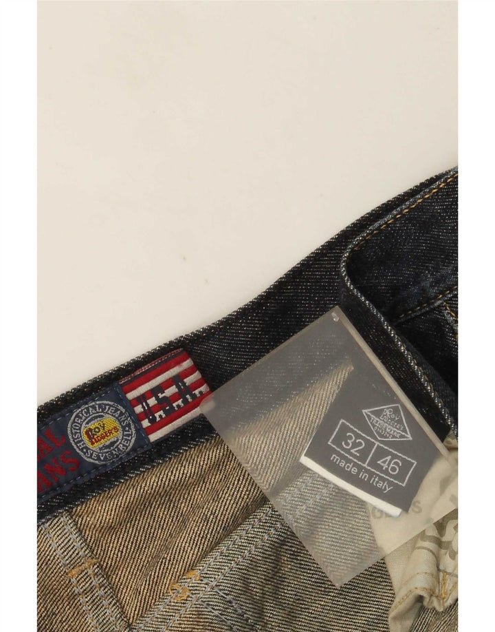 Roy Rogers Vaqueros ajustados para mujer W32 L29 Algodón azul