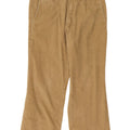 Dockers Pantalones de pana con corte de bota para hombre W34 L26 Beige