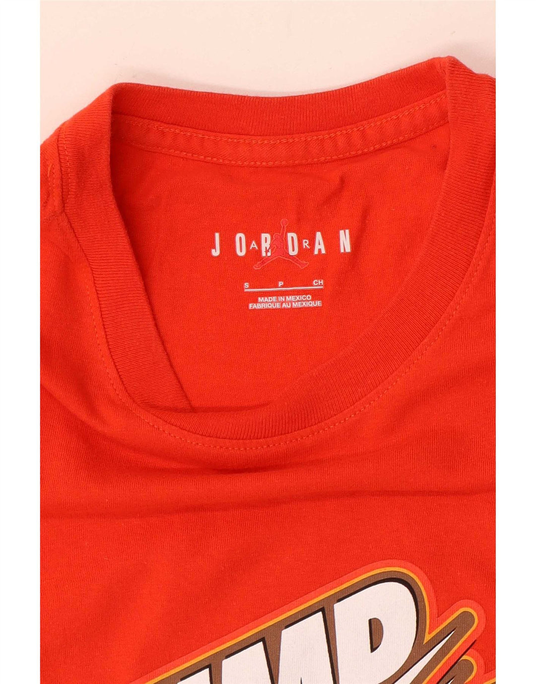 Jordan - Camiseta gráfica para hombre, talla pequeña, color rojo