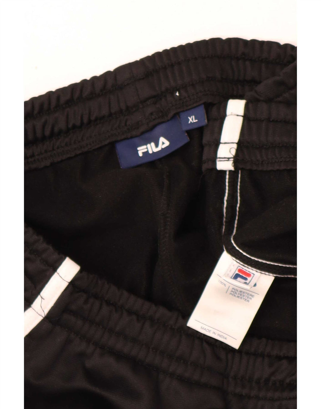 Fila Pantalón De Chándal Regular Hombre XL Poliéster Negro