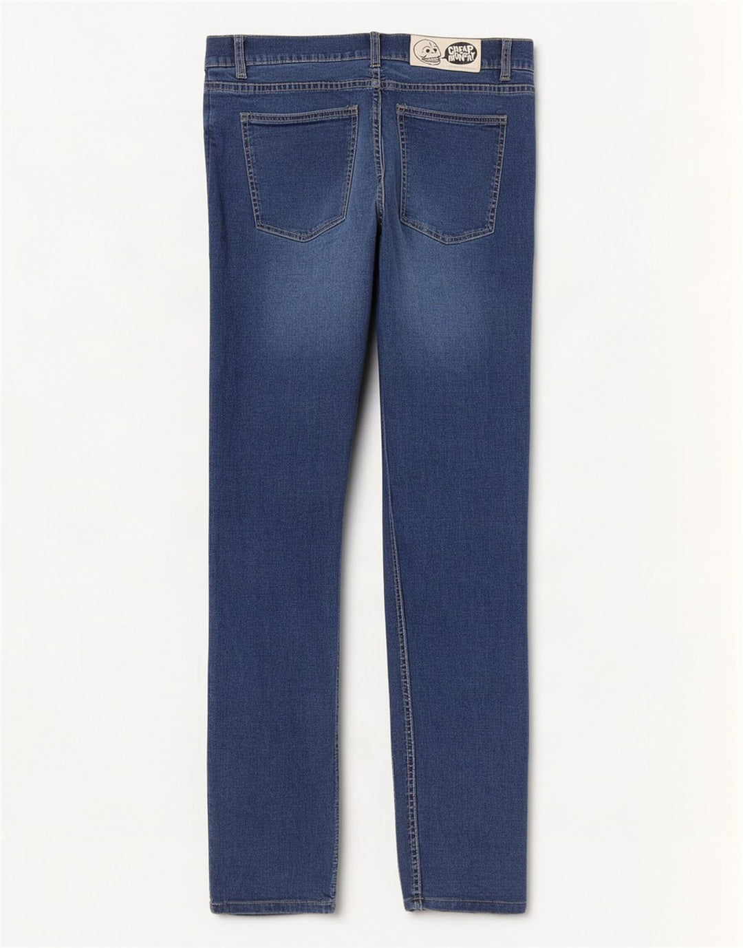 Vaqueros ajustados para mujer de Cheap Monday W31 L30 Algodón azul