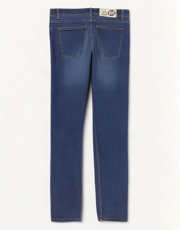 Vaqueros ajustados para mujer de Cheap Monday W31 L30 Algodón azul