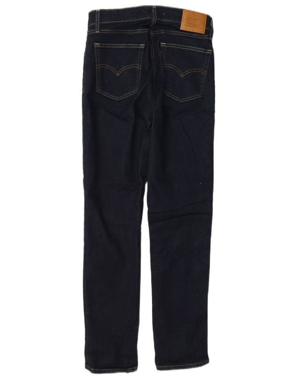 Levi's Jeans rectos de talle alto 724 para mujer W27 L30 Algodón azul marino