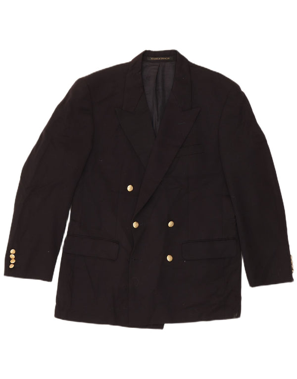 Marks & Spencer Chaqueta St. Michael Blazer para hombre UK 40 Medium Azul marino
