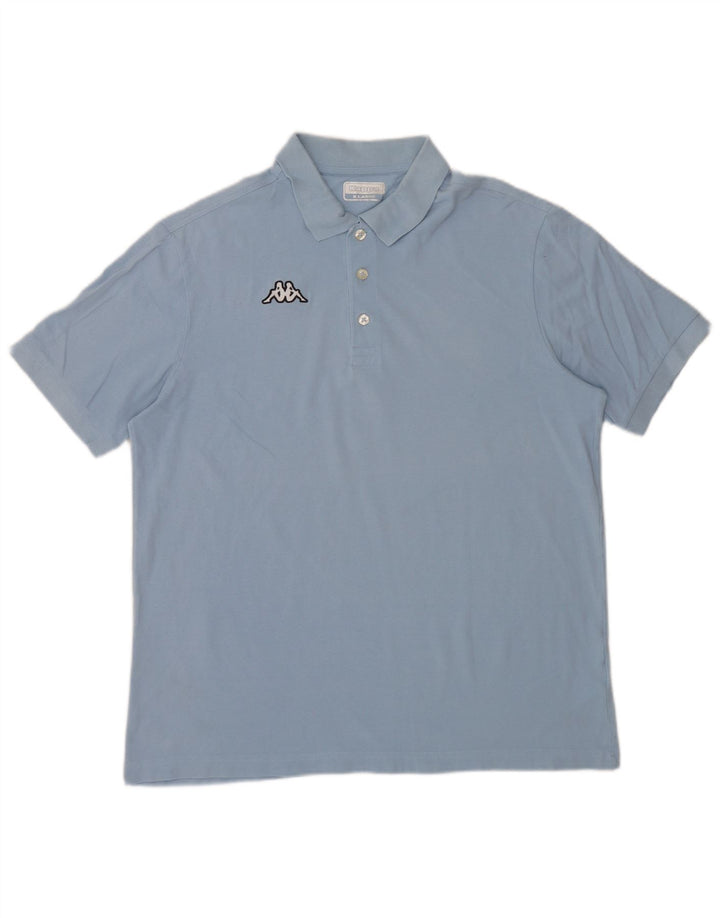 Kappa Polo Hombre XL Algodón Azul