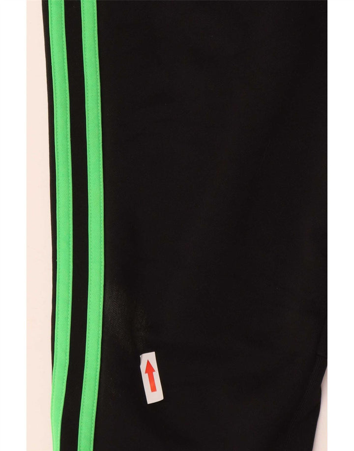 Adidas Mens Climacool Chándal Pantalones Pequeños Negro Poliéster