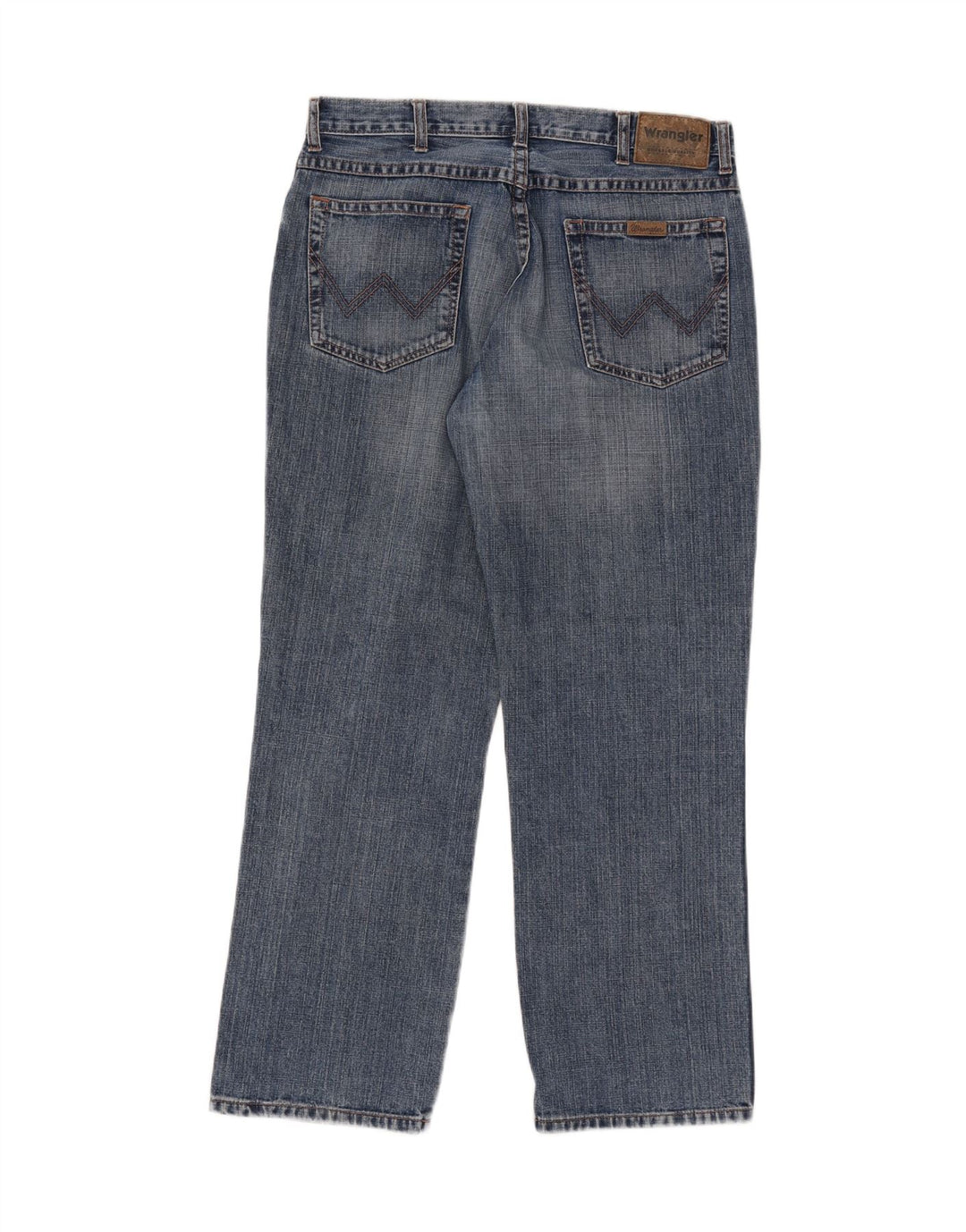 Wrangler Vaqueros rectos de corte regular para hombre W34 L30 Algodón azul