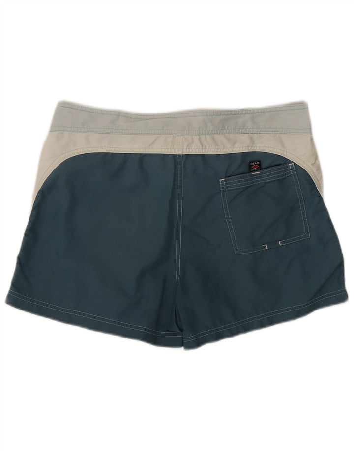 Bañador Bear para hombre, talla grande, color azul, poliamida