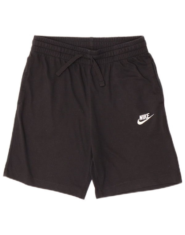 Nike Pantalones cortos deportivos para niños 12-13 años Grande Negro Poliéster