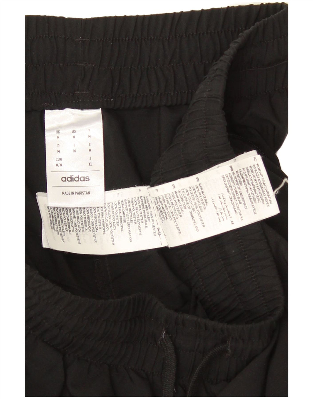 Pantalón De Chándal Adidas Hombre Mediano Negro Poliéster