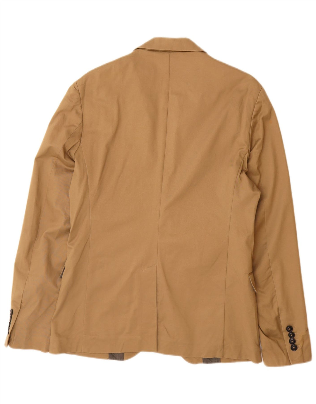 Zara Chaqueta tipo blazer de 2 botones para hombre EU 50 Marrón medio