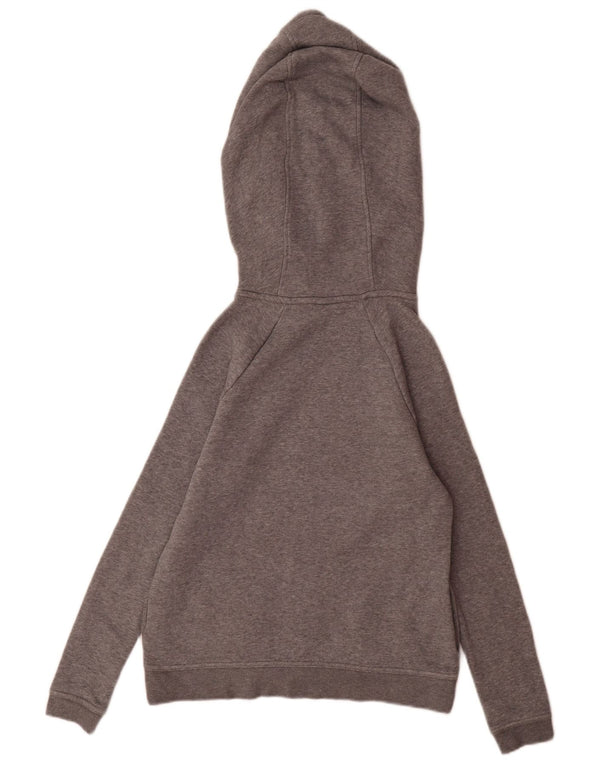 Nike - Sudadera con capucha para mujer, talla 6, XS, algodón gris