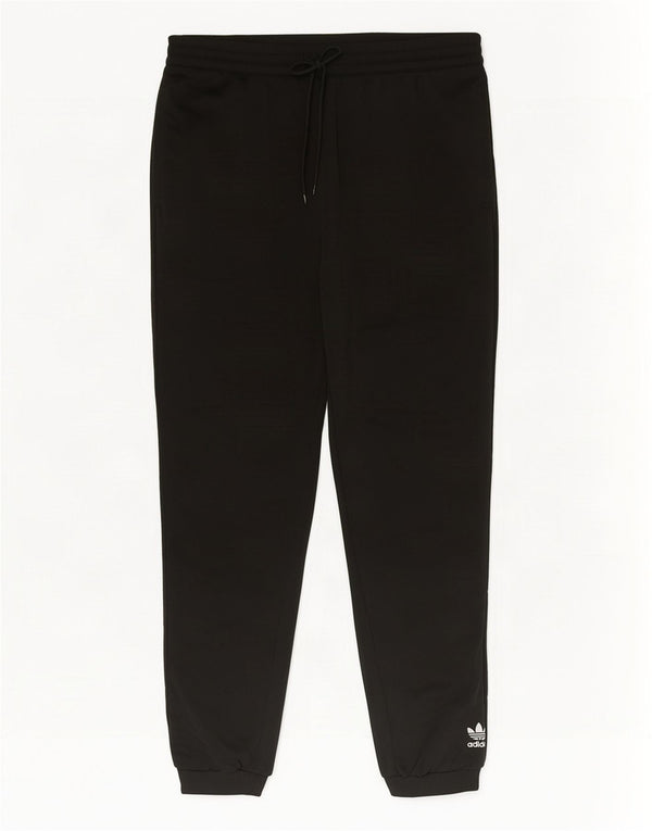 Adidas Hombre Pantalones De Chándal Joggers Medium Negro Poliéster